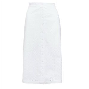 Rachel Parcell White eyelet skirt